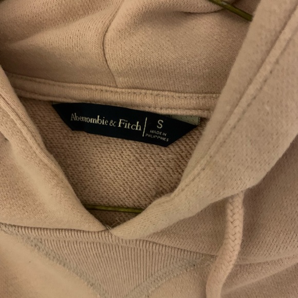 Abercombie nude pink hoodie - Picture 3 of 3